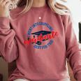 College University School Graduation Debt Loan Comfort Colors Sweatshirt Crimson