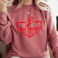 Cross Country Senior Night Senior 2025 Graduation Party 7 Comfort Colors Sweatshirt Crimson