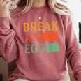 Culinary School Graduation Bake Cooking Chef Cook Comfort Colors Sweatshirt Crimson