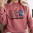 Cute Graduation Cat Masters High School T-Shirt For Men Women Kids Comfort Colors Sweatshirt Crimson