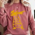 Dabbing Graduation Class Of 2018 T-Shirt School Colors Comfort Colors Sweatshirt Crimson