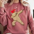 Dabbing Sloth School Graduation T Shirt For Kids Comfort Colors Sweatshirt Crimson