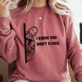 Dental Hygienist Hygiene School Squad RDH Graduation Comfort Colors Sweatshirt Crimson