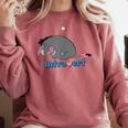 Disney Winnie The Pooh Introvert Eeyore Logo Comfort Colors Sweatshirt Crimson Disney Winnie The Pooh Introvert Eeyore Logo Comfort Colors Sweatshirt Crimson