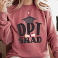 Doctor Of Physical Therapy DPT Graduation Therapist Comfort Colors Sweatshirt Crimson