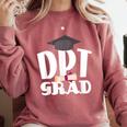 Doctor Of Physical Therapy Graduation T-Shirt Therapist DPT Comfort Colors Sweatshirt Crimson