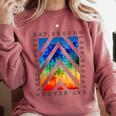Eat Beach Sleep Repeat Summer Vacation Graduation Tees Men Women Kids Comfort Colors Sweatshirt Crimson