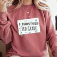 Elementary School Graduation Shirt Graduate Grad Comfort Colors Sweatshirt Crimson
