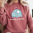Emotionally Shelled Turtle Introvert Turtle Tee Comfort Colors Sweatshirt Crimson Emotionally Shelled Turtle Introvert Turtle Tee Comfort Colors Sweatshirt Crimson