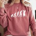 Evolution Of Dab Dabbing Dabbin' Graduation School T-Shirt Comfort Colors Sweatshirt Crimson