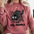Ew People Introvert Cat Lover Crazy Cats Lady Comfort Colors Sweatshirt Crimson Ew People Introvert Cat Lover Crazy Cats Lady Comfort Colors Sweatshirt Crimson