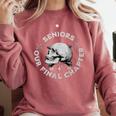 Our Final Chapter Seniors 2026 Graduation Comfort Colors Sweatshirt Crimson