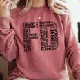 Fire Academy Graduation T-Shirt Firefighter Support Tee Comfort Colors Sweatshirt Crimson
