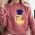 Flossing Cashew OIT For Tree Nut OIT Graduation Comfort Colors Sweatshirt Crimson