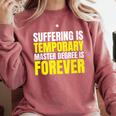 FUnny MBA Student Mastered It Masters Degree Graduation Comfort Colors Sweatshirt Crimson