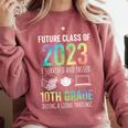 Future Class Of 2023 10th Grade Graduation 2021 Comfort Colors Sweatshirt Crimson