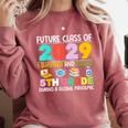 Future Class Of 2029 I Survived Passed 5th Grade Graduation Comfort Colors Sweatshirt Crimson