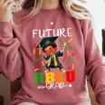 Future HBCU Grad History Boy Graduation HBCU Kids Comfort Colors Sweatshirt Crimson