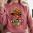 Future HBCU Grad History Boys Kids Graduation HBCU Comfort Colors Sweatshirt Crimson