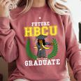 Future HBCU Graduation Shirt College Flossing Girl Tee Comfort Colors Sweatshirt Crimson