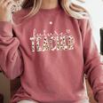 Future Teacher Graduation Student Teacher To Be Comfort Colors Sweatshirt Crimson