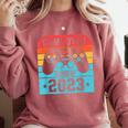 Game Over Class Of 2023 Shirt Students Graduation Comfort Colors Sweatshirt Crimson