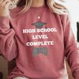 Gamer High School Graduation Shirt Video Gamer Tee Comfort Colors Sweatshirt Crimson