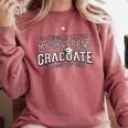 My Girlfriend Graduation Shirts For Family 2019 Senior Class Comfort Colors Sweatshirt Crimson