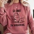Go Away I'm Introverting Cat Introvert Anxiety Anxious Comfort Colors Sweatshirt Crimson Go Away I'm Introverting Cat Introvert Anxiety Anxious Comfort Colors Sweatshirt Crimson