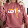 Golf Senior Night Golf Senior 2025 Graduation 15 Comfort Colors Sweatshirt Crimson