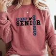Golf Senior Night Golf Senior 2025 Graduation 63 Comfort Colors Sweatshirt Crimson