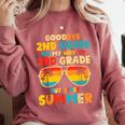 Goodbye 2nd Grade Graduation To 3rd Grade Hello Summer Kids Comfort Colors Sweatshirt Crimson