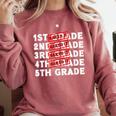 Goodbye 4th Grade Graduation Last Day School Hello 5th Grade Comfort Colors Sweatshirt Crimson