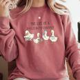 Goose Phlebotomy Technician Graduation Lab Week 2026 Comfort Colors Sweatshirt Crimson