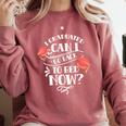I Graduated Can I Go Back To Bed Now Graduate Graduation Comfort Colors Sweatshirt Crimson