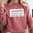 I Graduated Now I'm Like Smart & Stuff Tee Graduation Shirts Comfort Colors Sweatshirt Crimson