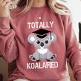 Graduation 2019 Shirts Totally Koalafied Sen19r Shirt Koala Comfort Colors Sweatshirt Crimson