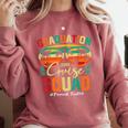 Graduation Cruise Squad 2025 Proud Sister Cruising Comfort Colors Sweatshirt Crimson
