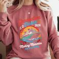 Graduation Cruise Trip Class Of 2026 Senior Summer Vacation Premium Comfort Colors Sweatshirt Crimson
