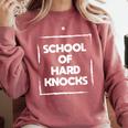Graduation Gifts Best School Gifts Comfort Colors Sweatshirt Crimson