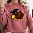 Graduation Hedgehog 2017 Graduate Graduation T-Shirt Comfort Colors Sweatshirt Crimson