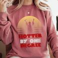 Graduation Hotter By One Degree T-Shirt Comfort Colors Sweatshirt Crimson