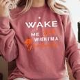 Graduation Shirt High School And College For Sleepy Graduate Comfort Colors Sweatshirt Crimson