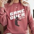 Graduation Shirt Senior Gamer T-Shirt 2019 Grad Gift Comfort Colors Sweatshirt Crimson