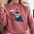 Graduation Sloth Lover T-Shirt Class Of 2019 Comfort Colors Sweatshirt Crimson