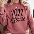 Graduation Squad Class Of 2022 Comfort Colors Sweatshirt Crimson