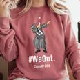 Graduation T-Shirt Dabbing Graduation We Out Class Of 2018 Comfort Colors Sweatshirt Crimson