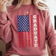 Graduation T-Shirt High School & College Graduate Shirt 2018 Comfort Colors Sweatshirt Crimson