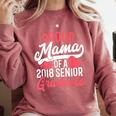 Graduation T Shirt For Mom Proud Mama Of 2018 Senior Tee Comfort Colors Sweatshirt Crimson