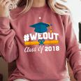 Graduation T Shirt WeOut Class Of 2018 Tee Comfort Colors Sweatshirt Crimson